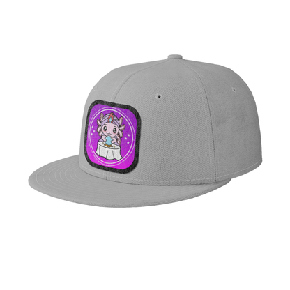 Gorra Unisex Plana Axolotzin Horoscopos Adivino Ajolote