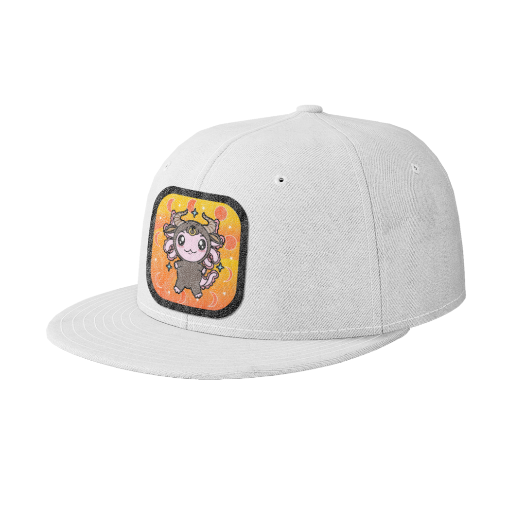 Gorra Unisex Plana Axolotzin Horoscopos Tauro Ajolote