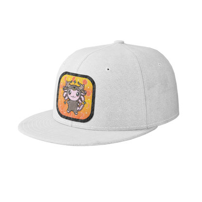 Gorra Unisex Plana Axolotzin Horoscopos Tauro Ajolote