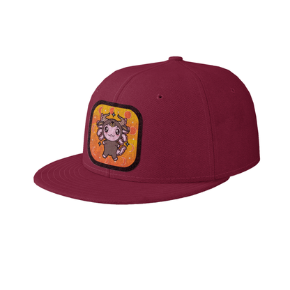 Gorra Unisex Plana Axolotzin Horoscopos Tauro Ajolote