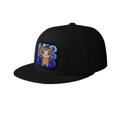 Gorra Unisex Plana Axolotzin Horoscopos Leo Ajolote