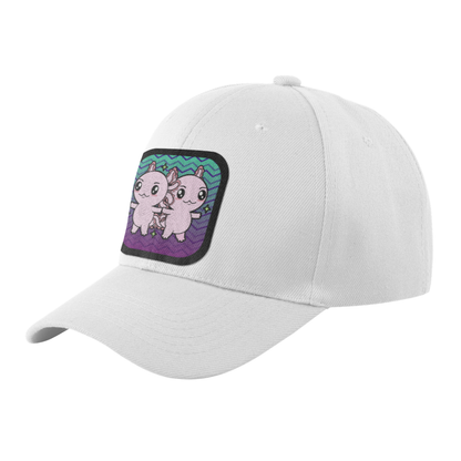Gorra Unisex Curva Axolotzin Horoscopos Géminis Ajolote