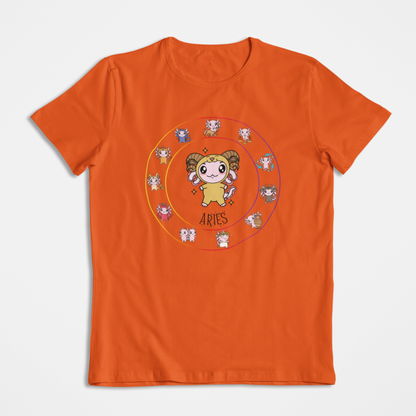 Playera Horoscopos Aries Axolotzin Ajolote