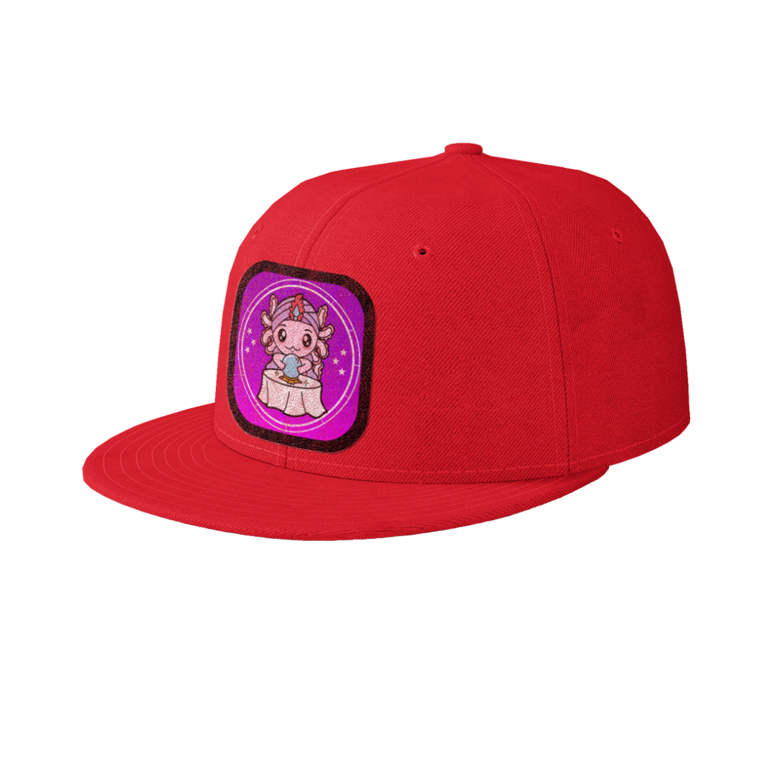 Gorra Unisex Plana Axolotzin Horoscopos Adivino Ajolote