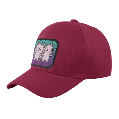 Gorra Unisex Curva Axolotzin Horoscopos Géminis Ajolote
