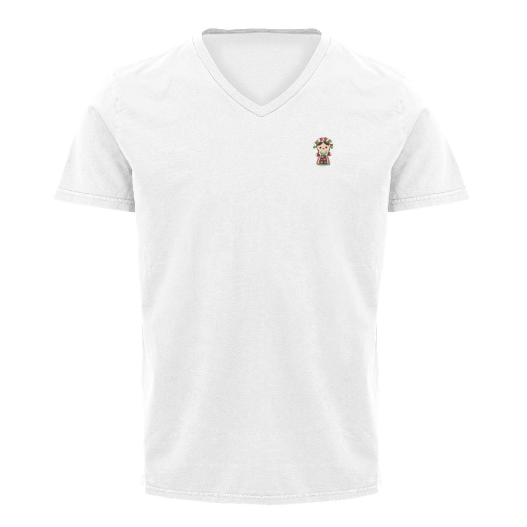 Playera Cuello V Muñequita 3