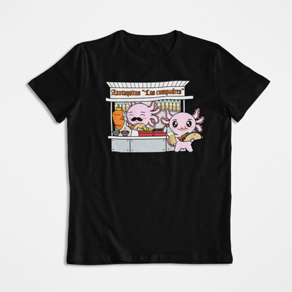 Playera Axolotzin Puesto De Tacos Ajolote