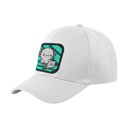 Gorra Unisex Curva Ajolote Trabajando Xo The Monster