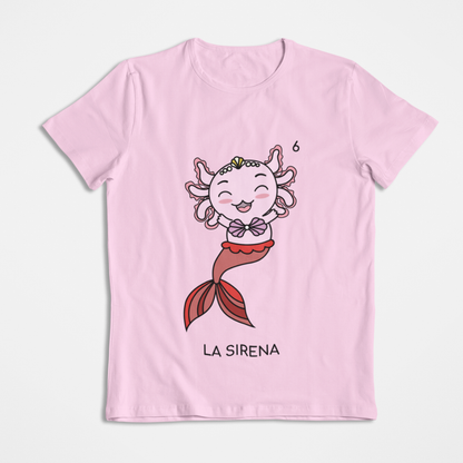 Playera Axoloteria La Sirena
