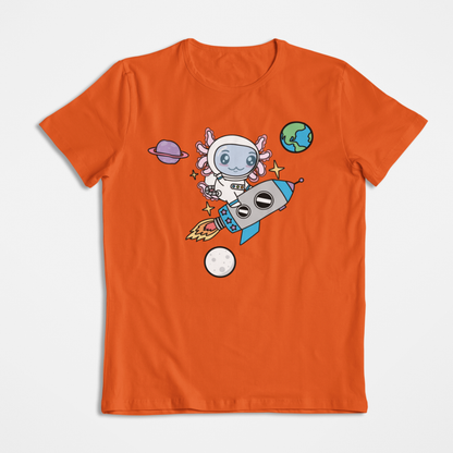 Playera Axolotzin Cohete Ajolote