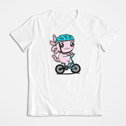 Playera Axolotzin Ciclista Ajolote
