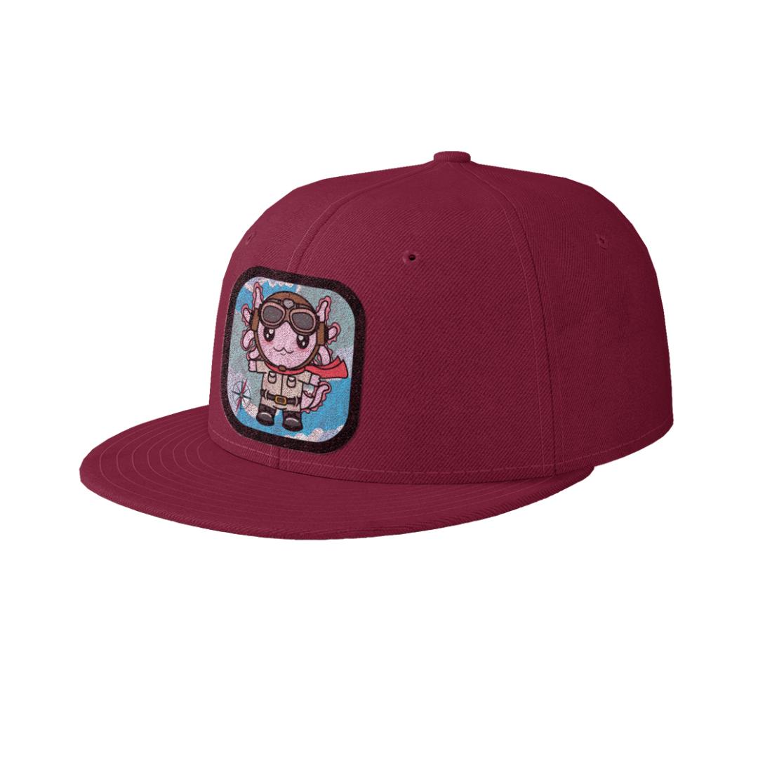 Gorra Unisex Plana Axolotzin Aviador