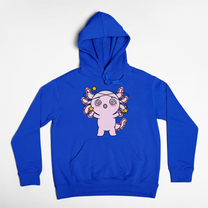 Hoodie Axolotzin Mareado Ajolote Unisex