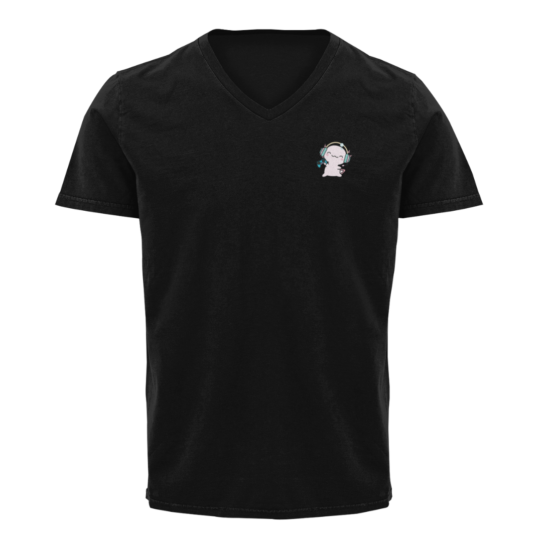 Playera "V" Ajolote Gamer Xo The Monster
