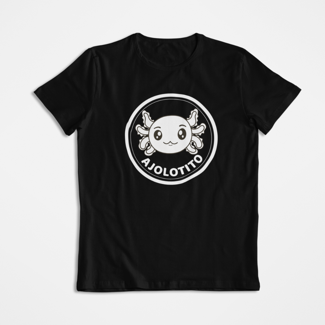 Playera Urbana Logo Ajolotito Ajolote