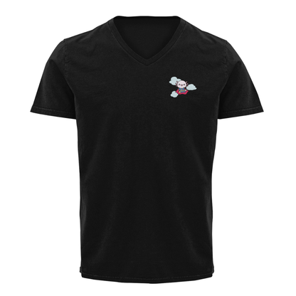 Playera "V" Ajolote Super Heroe Xo The Monster