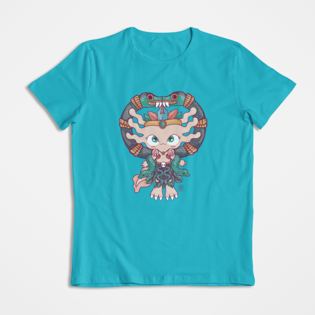 Playera Ajolotito Coatlicue Mirari Chan