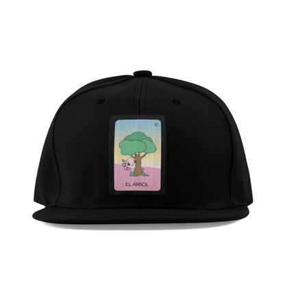 Gorra Unisex Plana Axoloteria El Árbol Ajolote