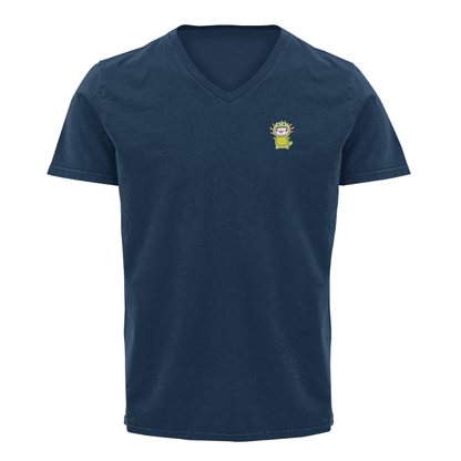 Playera "V" Ajolote Dino Xo The Monster