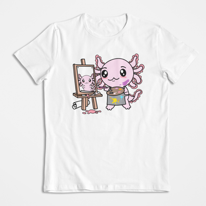 Playera Axolotzin Autorretrato Ajolote