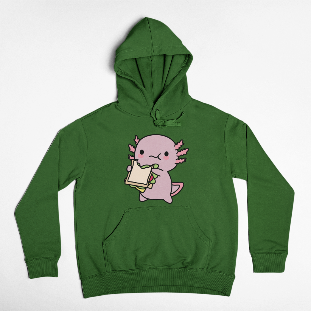 Hoodie Ajolote Almorzando Xo The Monster