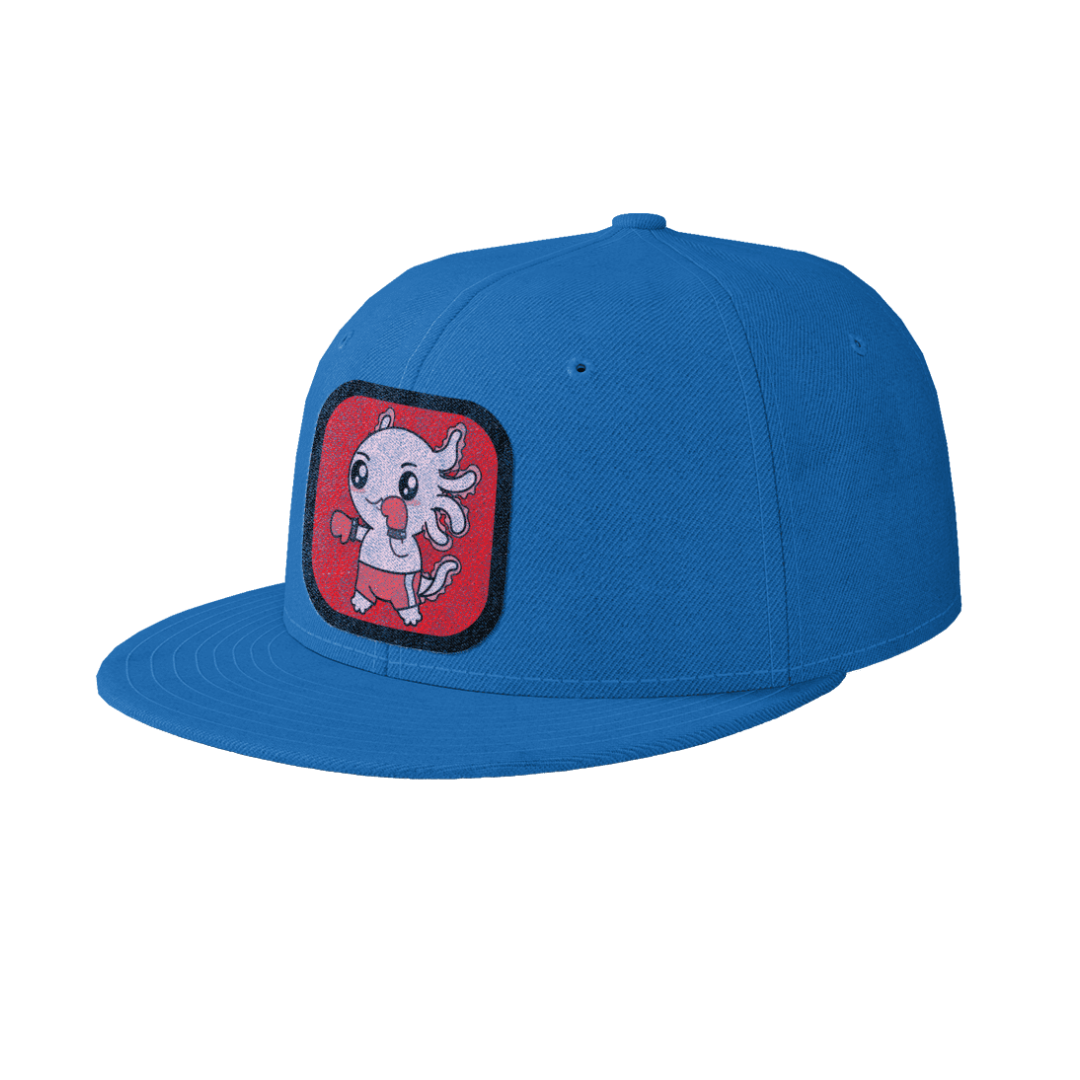 Gorra Unisex Plana Axolotzin Boxeador