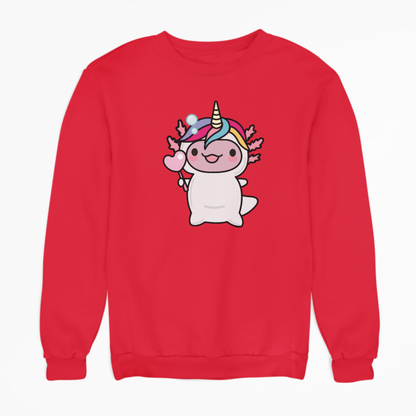 Sudadera Ajolote Unicornio Xo The Monster