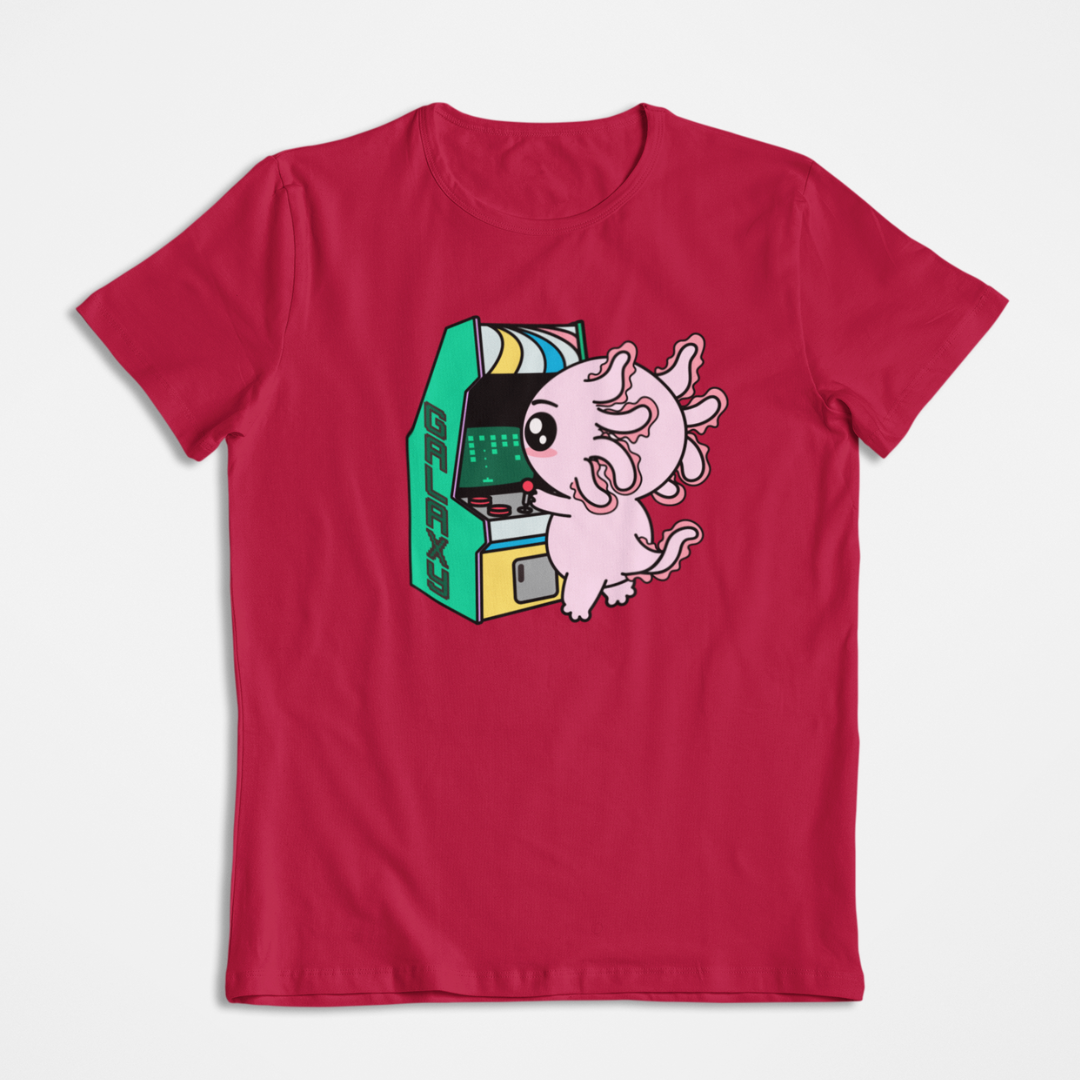 Playera Axolotzin Arcade Ajolote