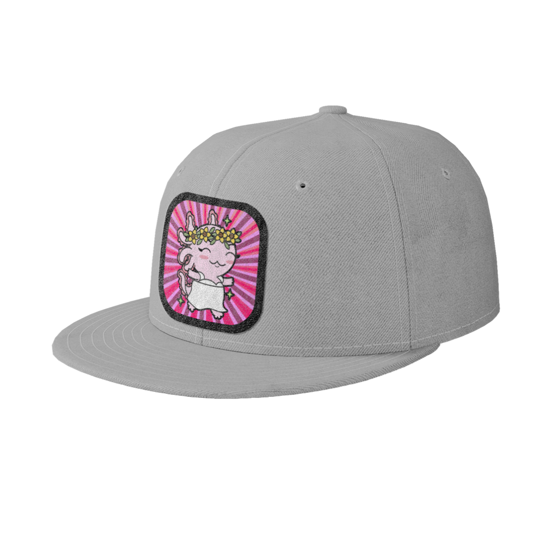 Gorra Unisex Plana Axolotzin Horoscopos Virgo Ajolote