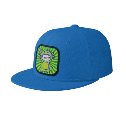 Gorra Unisex Plana Ajolote Dino Xo The Monster