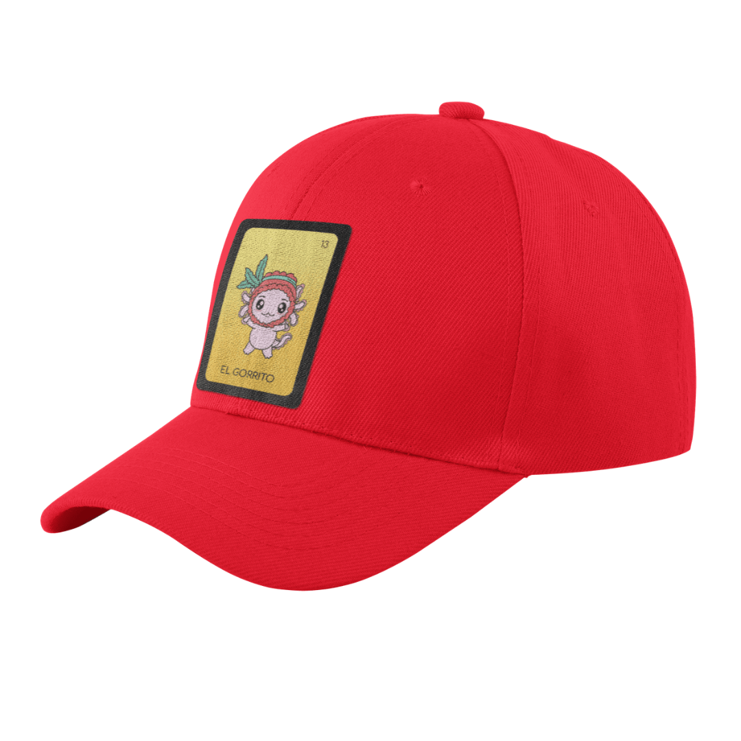 Gorra Unisex Curva Axoloteria El Gorrito Ajolote