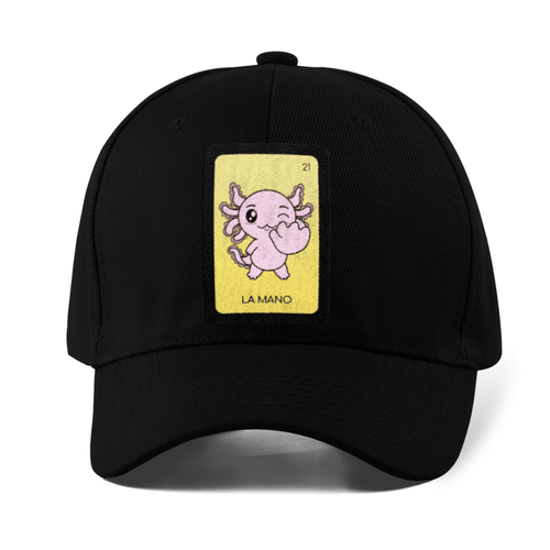 Gorra Unisex Curva Axoloteria La Mano Ajolote