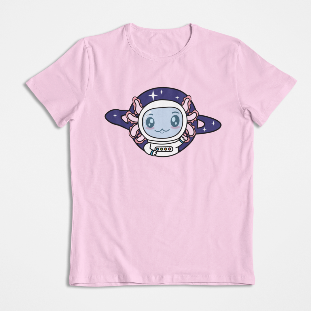 Playera Axolotzin Universo Ajolote
