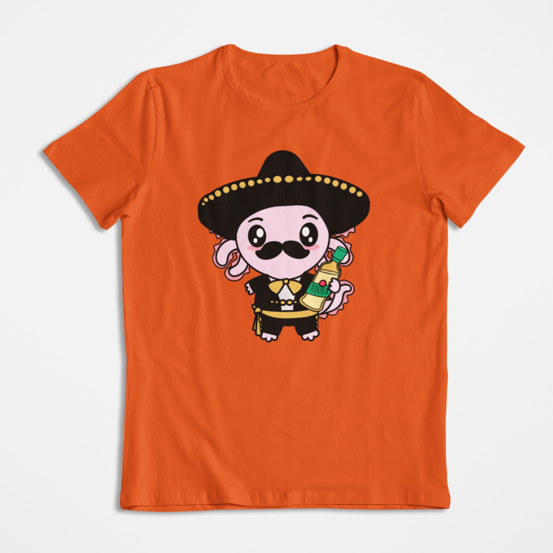 Playera Axolotzin Mariachi Ajolote