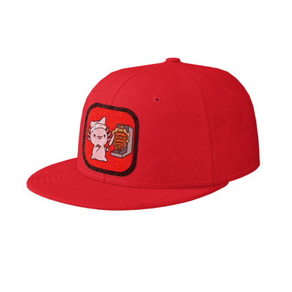 Gorra Plana Unisex Ajolote Taquero Xo The Monster