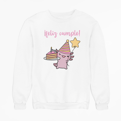 Sudadera Ajolote Feliz Cumple Xo The Monster