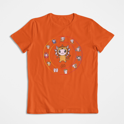 Playera Horoscopos Leo Axolotzin Ajolote