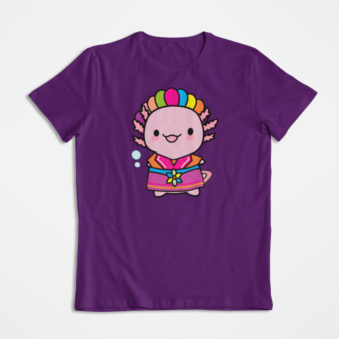 Playera Ajolotita Mexicana Xo The Monster