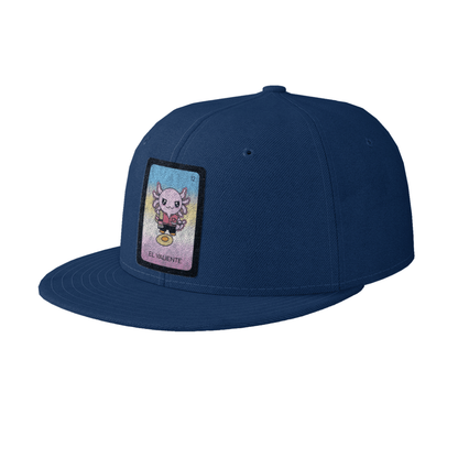 Gorra Unisex Plana Axoloteria El Valiente Ajolote