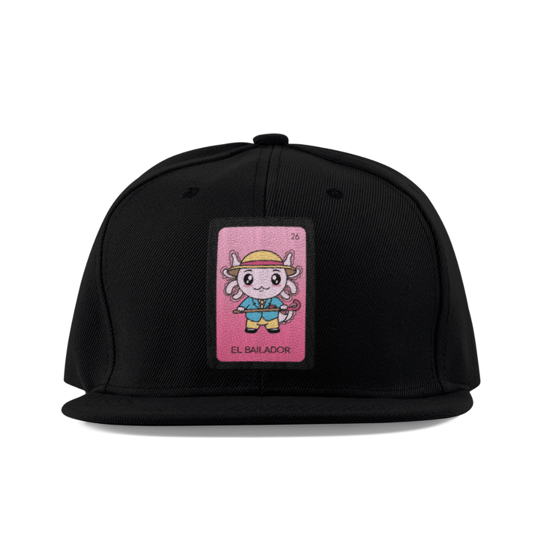 Gorra Unisex Plana Axoloteria El Bailador Ajolote