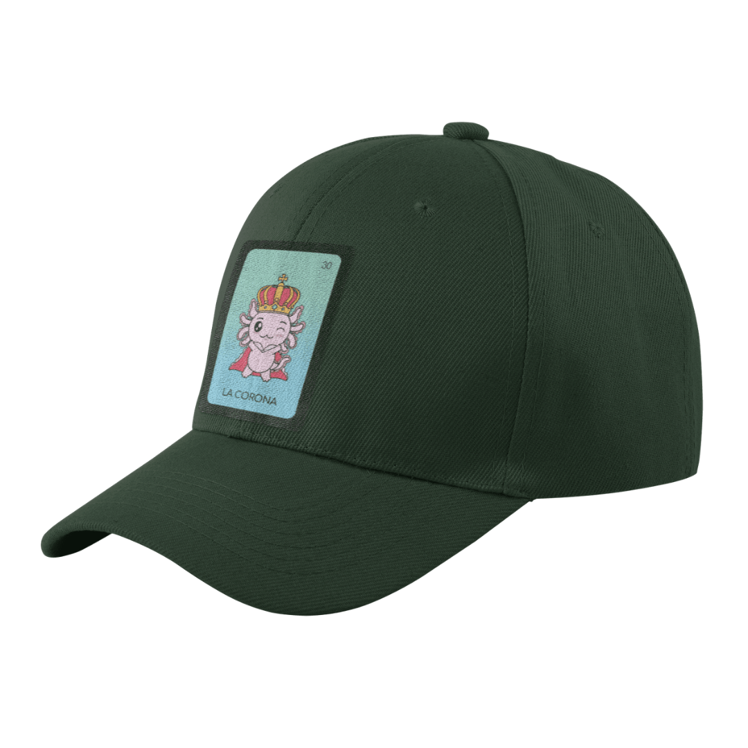 Gorra Unisex Curva Axoloteria La Corona Ajolote