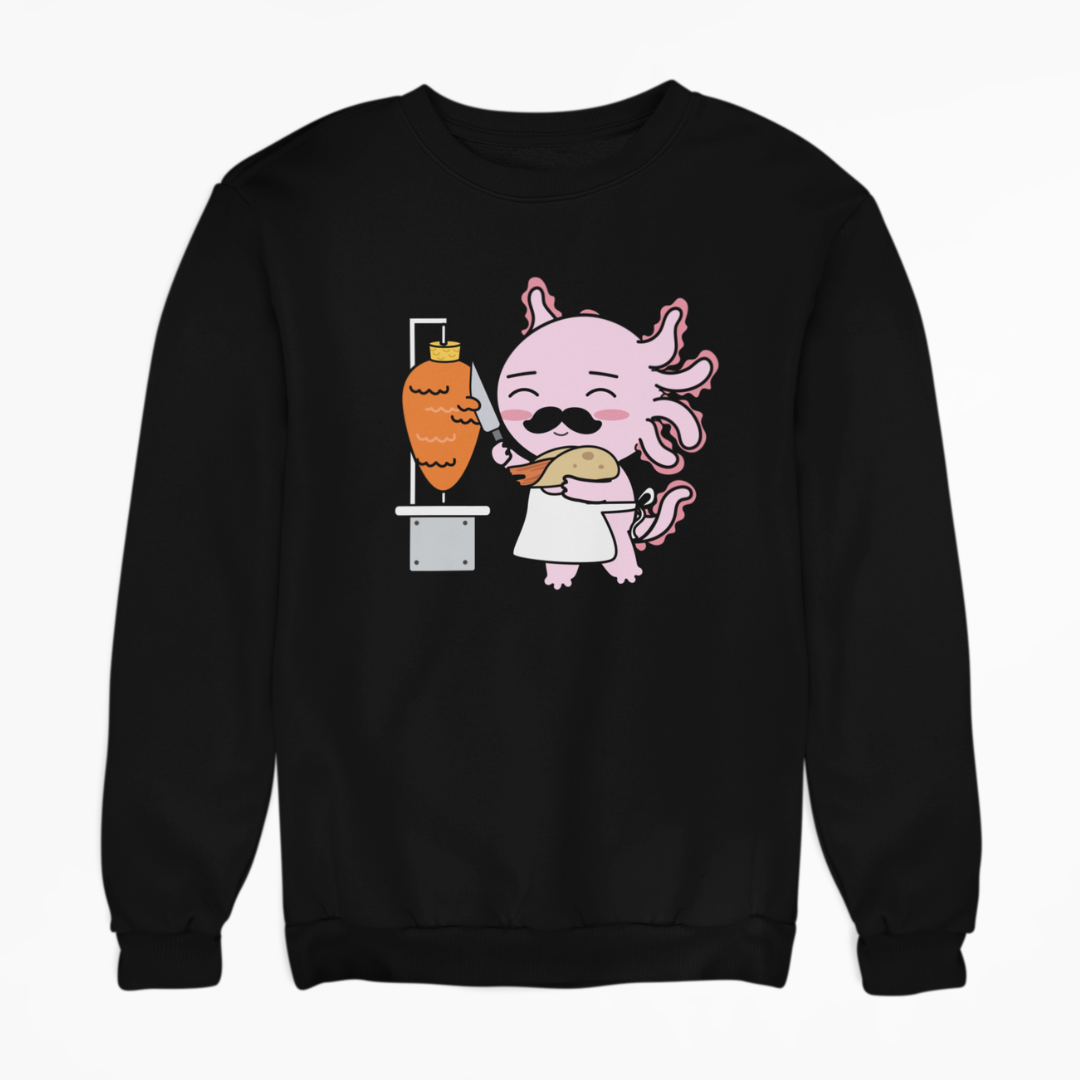 Sudadera Axolotzin Taquero Ajolote Unisex