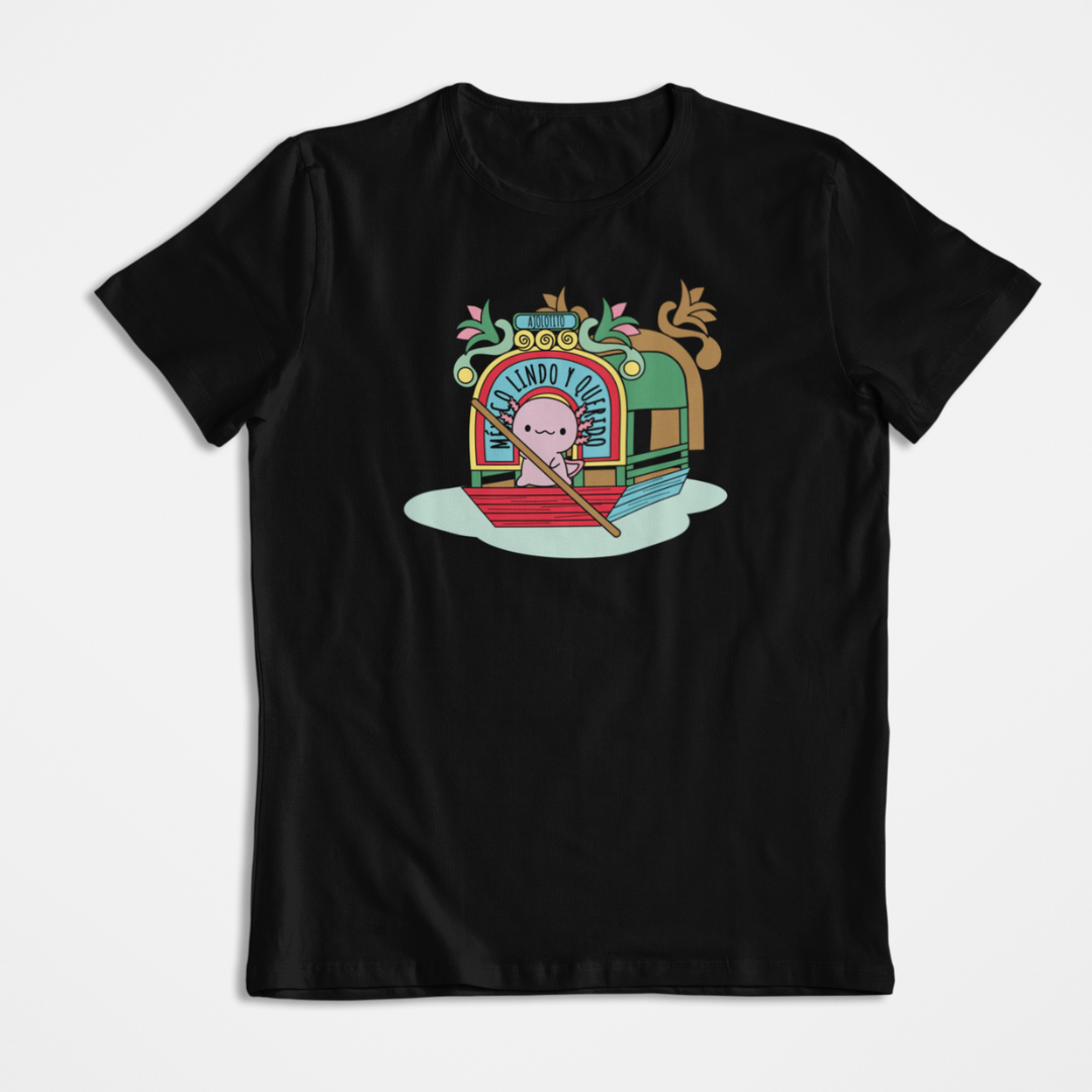 Playera Ajolote Trajinera Xo The Monster