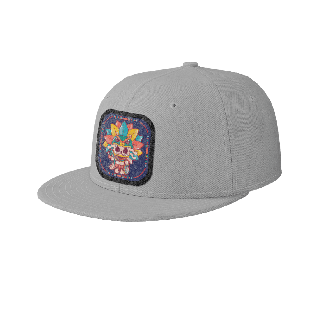 Gorra Unisex Plana Ajolote Quetzalcoatl