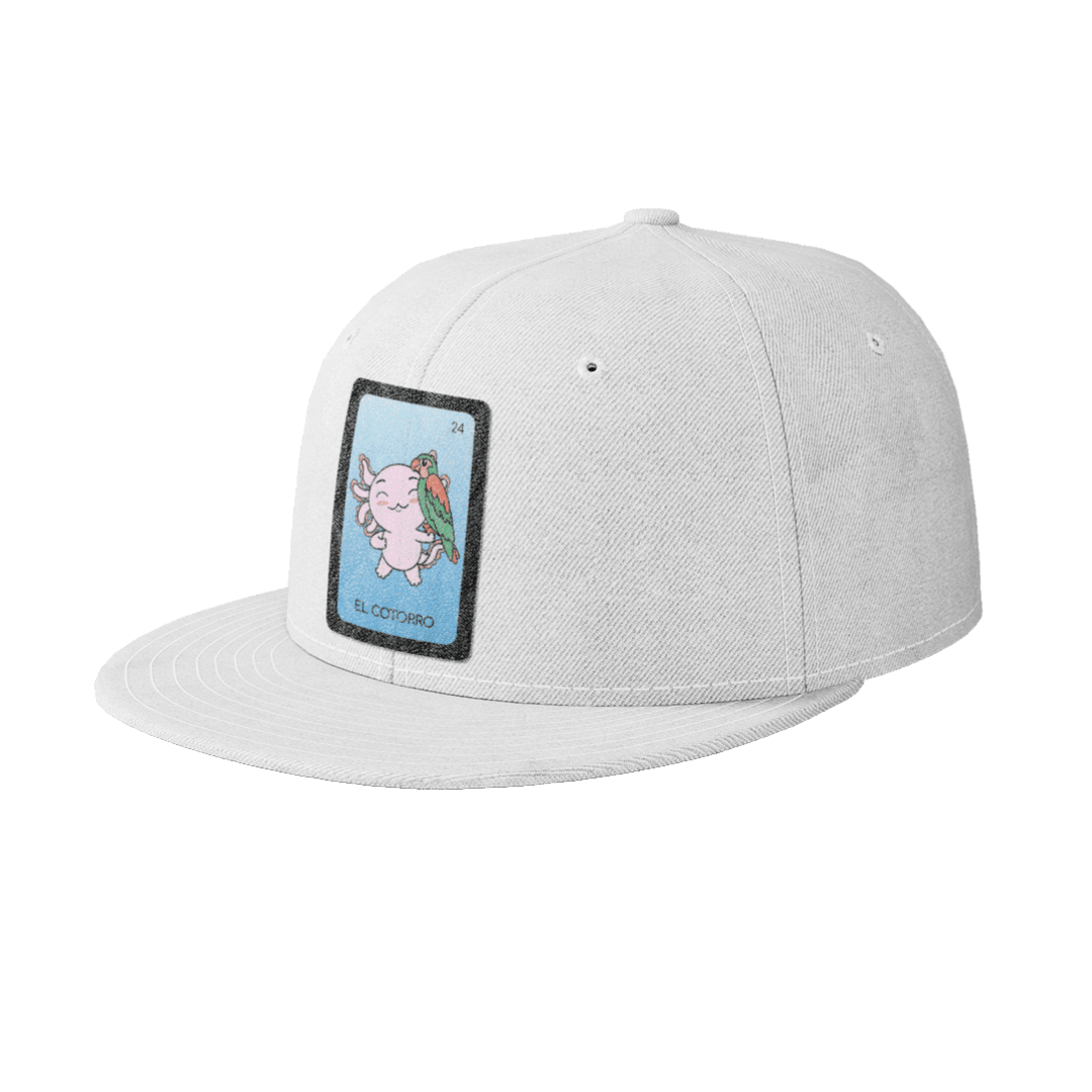 Gorra Unisex Plana Axoloteria El Cotorro Ajolote