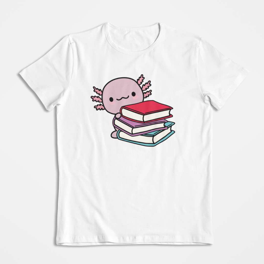 Playera Ajolote Lector Xo The Monster