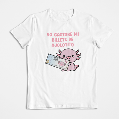 Playera Ajolote Billete Xo The Monster