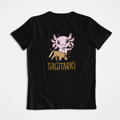 Playera Axolotzin Horoscopos Nombre Sagitario Ajolote
