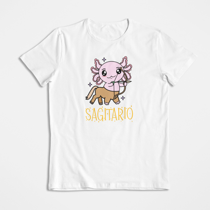 Playera Axolotzin Horoscopos Nombre Sagitario Ajolote