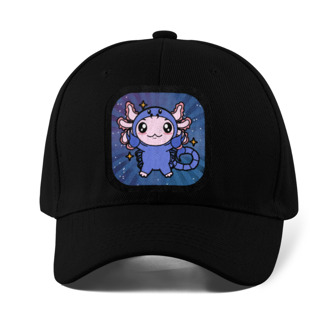 Gorra Unisex Curva Axolotzin Horoscopos Escorpio Ajolote